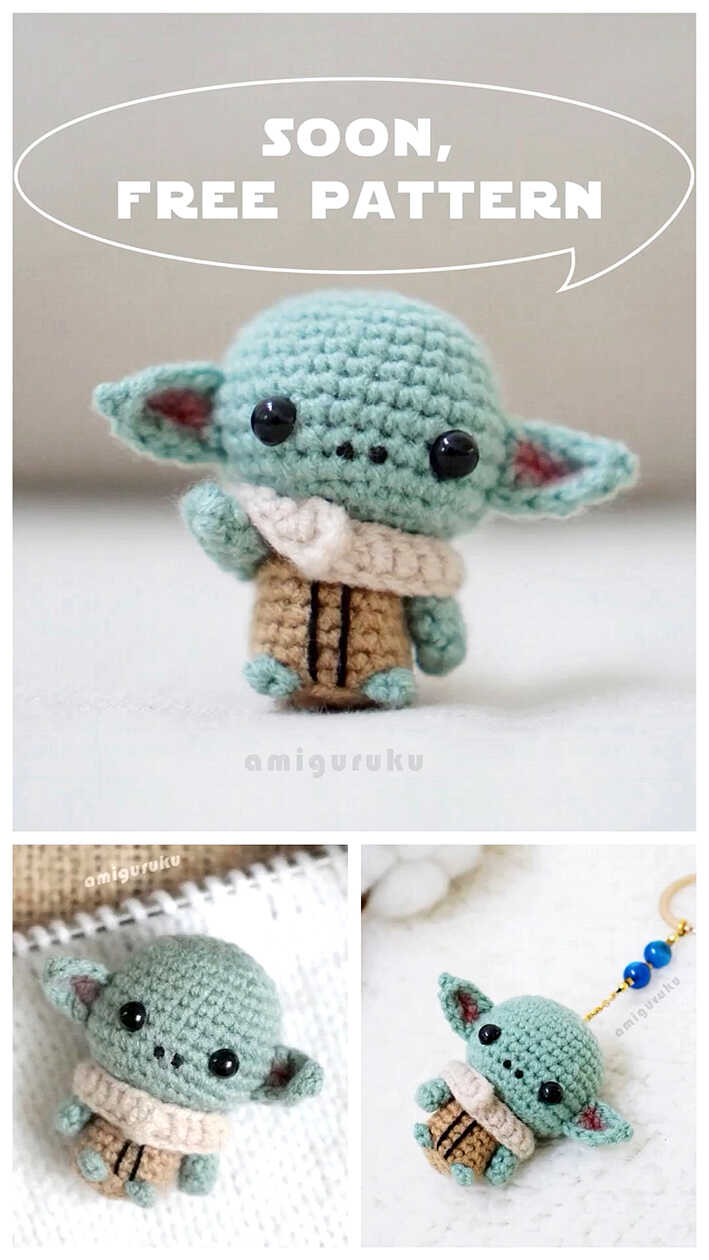 Baby Yoda Amigurumi Crochet Free Pattern - Free Crochet Patterns