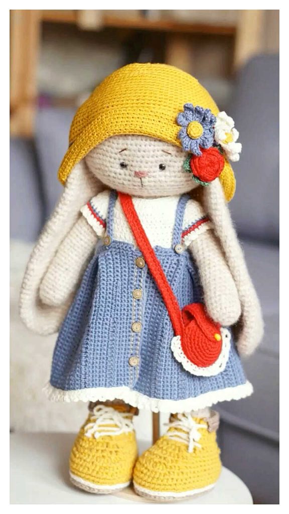 Amigurumi Cute Bunny Free Crochet Pattern - Free Crochet Patterns