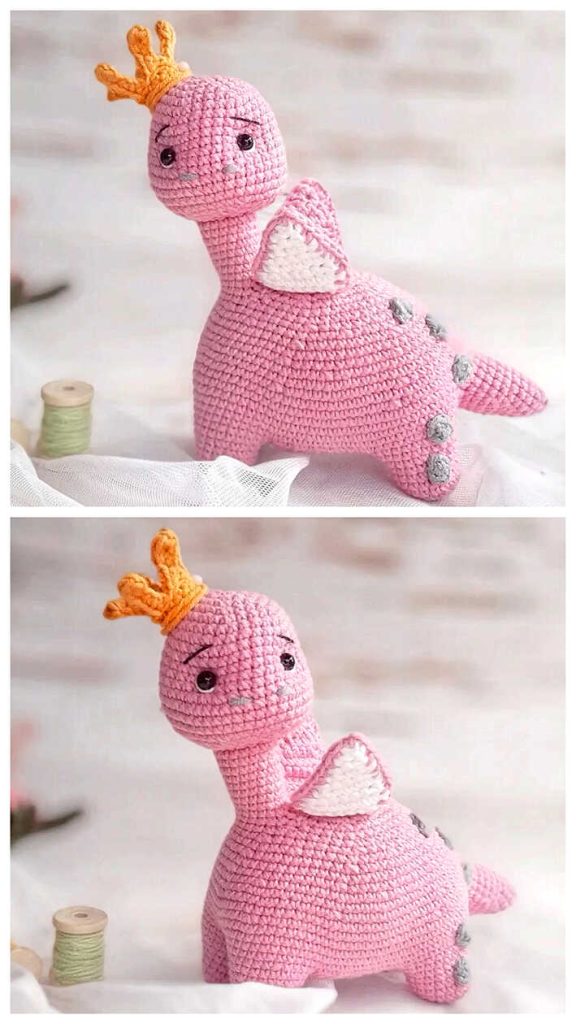 Cute Dragon Amigurumi Crochet Free Pattern - Free Crochet Patterns