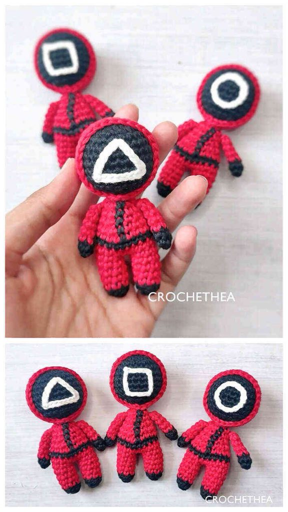 Amigurumi - Squid Game doll - crochet pattern