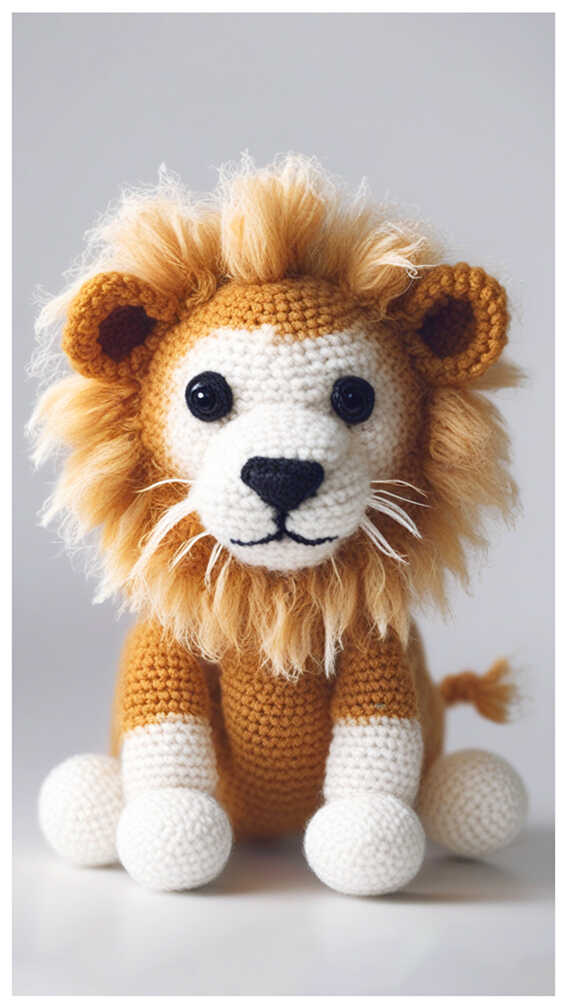 Amigurumi Cute Lion Free Pattern - Free Crochet Patterns