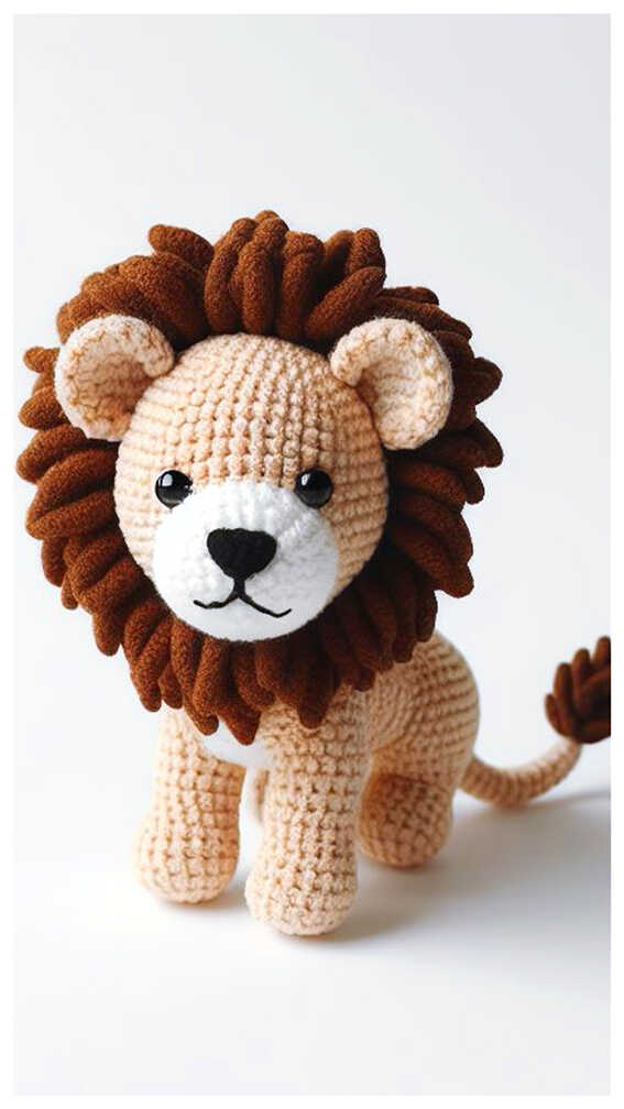 Amigurumi Cute Lion Free Pattern - Free Crochet Patterns