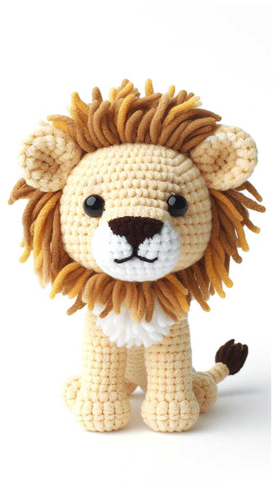 Amigurumi Cute Lion Free Pattern - Free Crochet Patterns