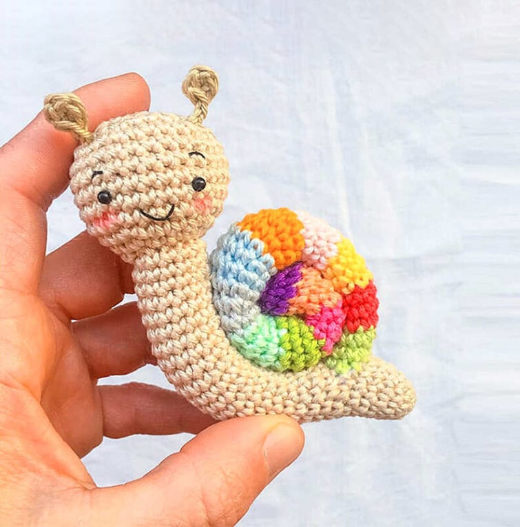 Amigurumi Snail Free Crochet Pattern - Free Crochet Patterns