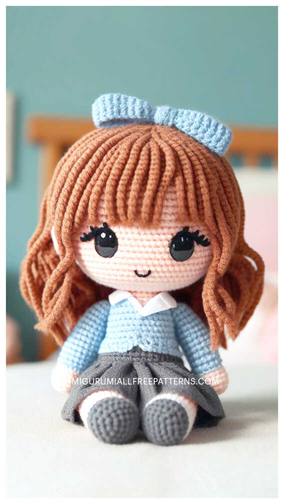 Marusya Doll Amigurumi Crochet Free Pattern - Free Crochet Patterns