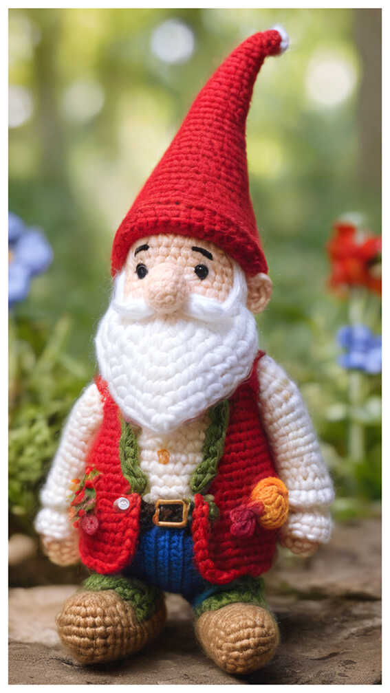 Amigurumi Gnome Crochet Free Pattern - Free Crochet Patterns