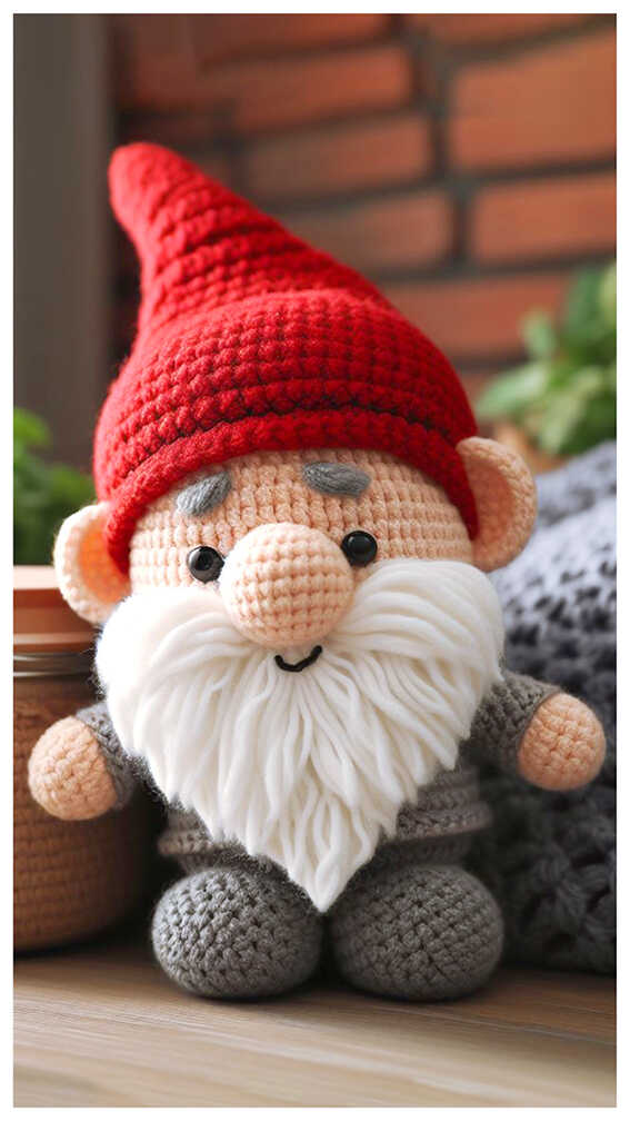 Amigurumi Gnome Crochet Free Pattern - Free Crochet Patterns