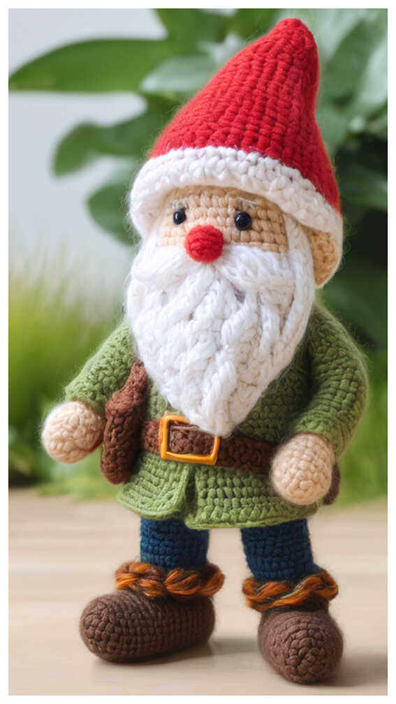 Amigurumi Gnome Crochet Free Pattern - Free Crochet Patterns