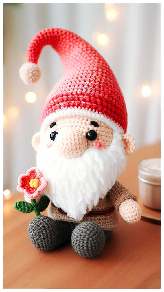 Amigurumi Gnome Crochet Free Pattern - Free Crochet Patterns