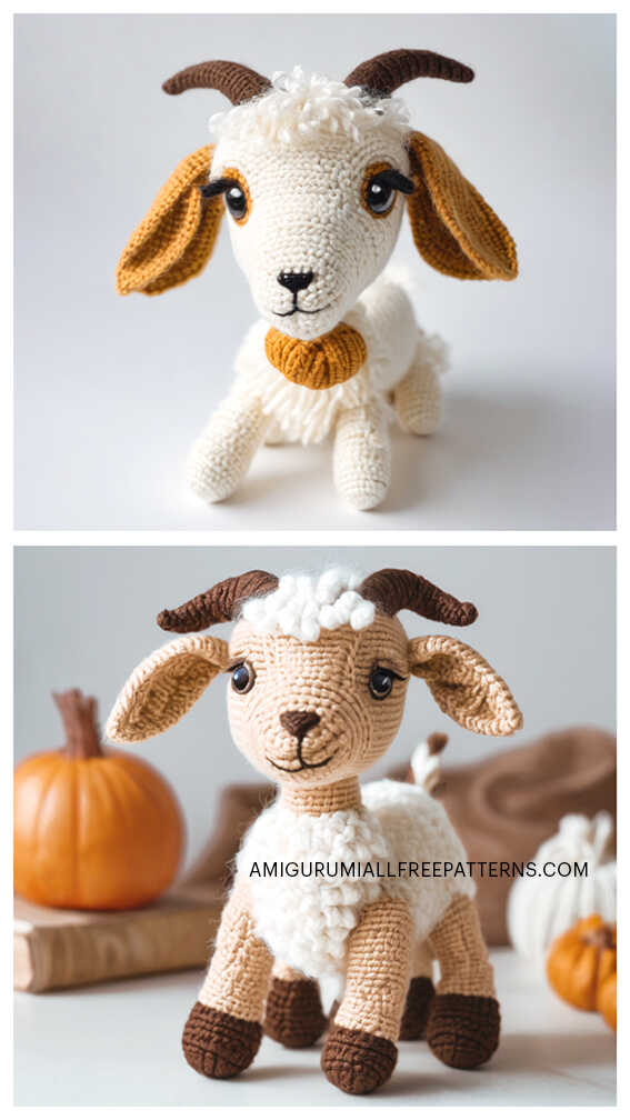 Amigurumi Goat Free Crochet Pattern Free Crochet Patterns