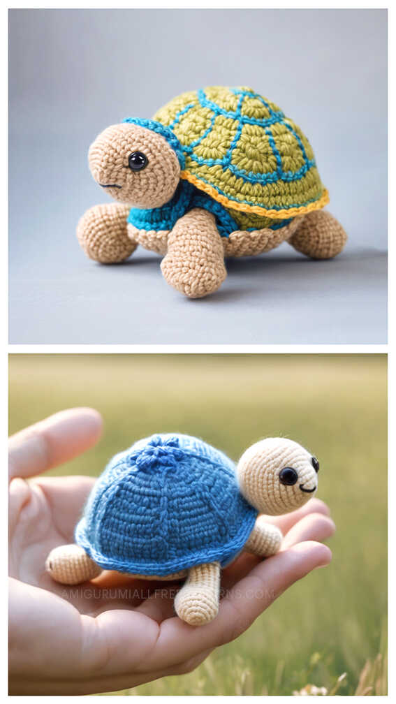 Amigurumi Turtle Crochet Free Pattern - Free Crochet Patterns