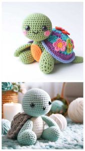 Amigurumi Turtle Crochet Free Pattern - Free Crochet Patterns