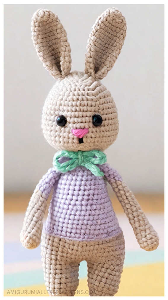 Amigurumi Bunny Free Pattern - Free Crochet Patterns