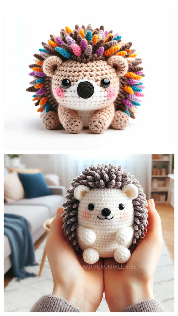 Hazel The Hedgehog Crochet Free Pattern - Free Crochet Patterns