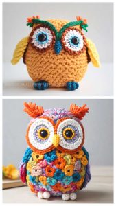Amigurumi Owl Crochet Free Pattern - Free Crochet Patterns