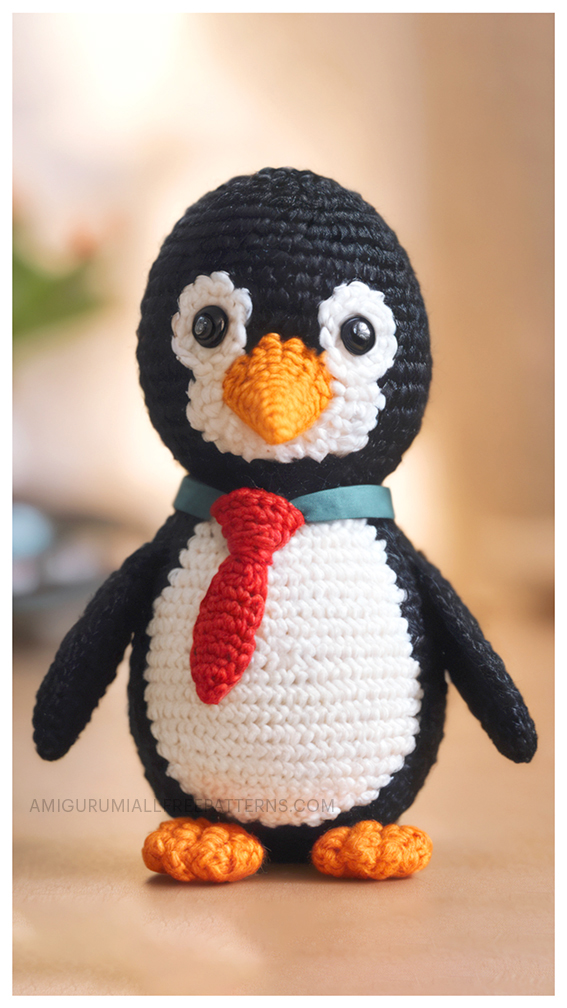 Amigurumi Mr and Mrs Penguin Free Crochet Pattern - Free Crochet Patterns