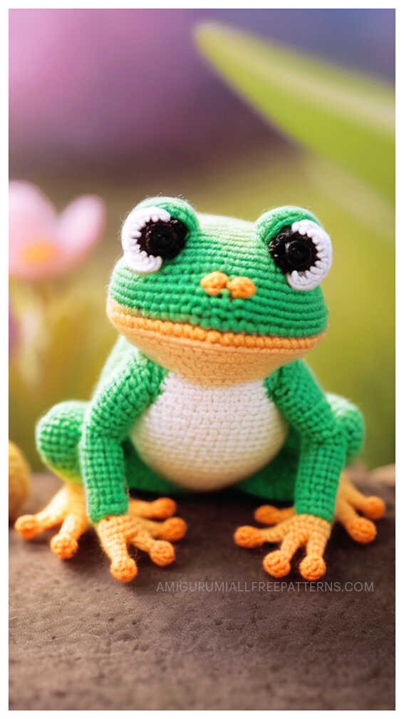 Amigurumi Frog Free Crochet Pattern - Free Crochet Patterns