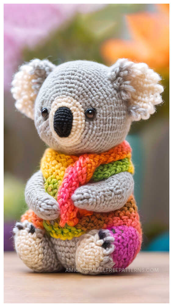 Crochet Koala Amigurumi Free Pattern - Free Crochet Patterns