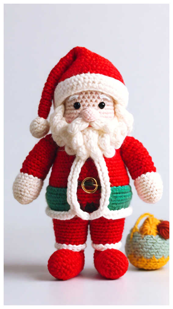 Crochet Santa Amigurumi Free Pattern - Free Crochet Patterns