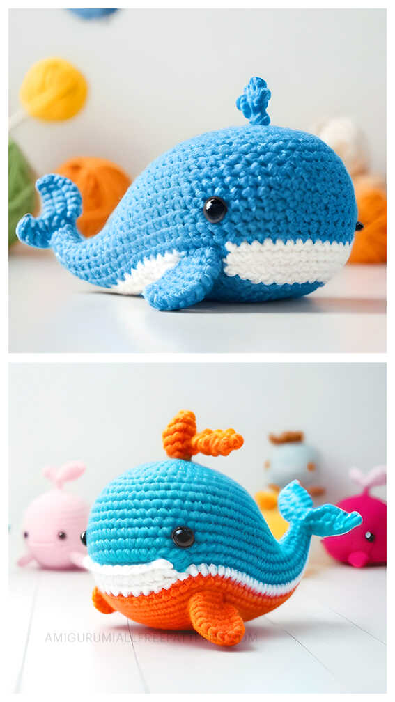 Calista the Whale Amigurumi Crochet Free Pattern - Free Crochet Patterns