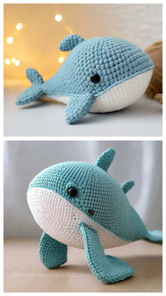 Calista the Whale Amigurumi Crochet Free Pattern - Free Crochet Patterns