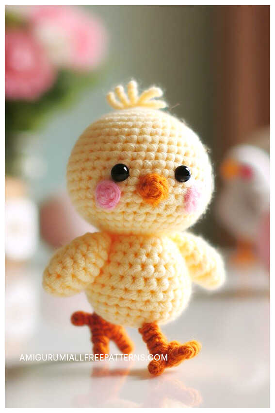 Amigurumi Free Crochet Spring Chick Pattern - Free Crochet Patterns