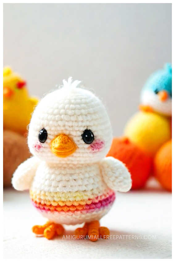 Amigurumi Free Crochet Spring Chick Pattern - Free Crochet Patterns