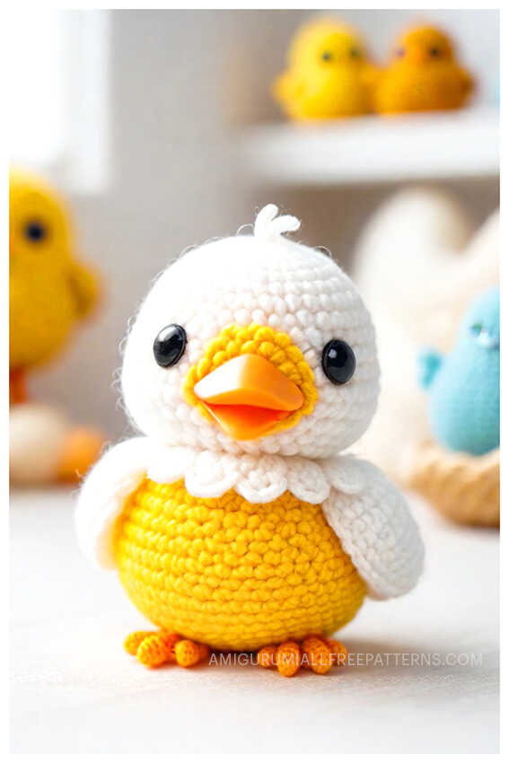 Amigurumi Free Crochet Spring Chick Pattern - Free Crochet Patterns