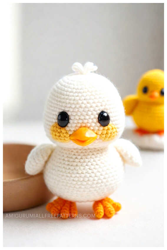 Amigurumi Free Crochet Spring Chick Pattern - Free Crochet Patterns