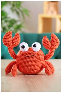 Amigurumi Triton the Crab Crochet Free Pattern - Free Crochet Patterns