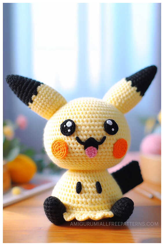 Amigurumi Mimikyu Pokemon Crochet Free Pattern - Free Crochet Patterns