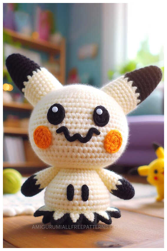 Amigurumi Mimikyu Pokemon Crochet Free Pattern - Free Crochet Patterns