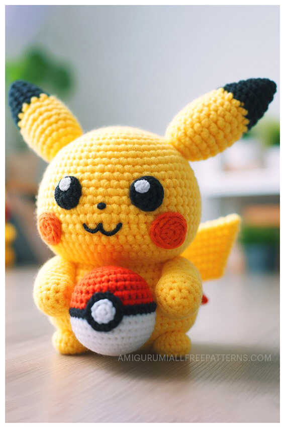 Amigurumi Mimikyu Pokemon Crochet Free Pattern - Free Crochet Patterns