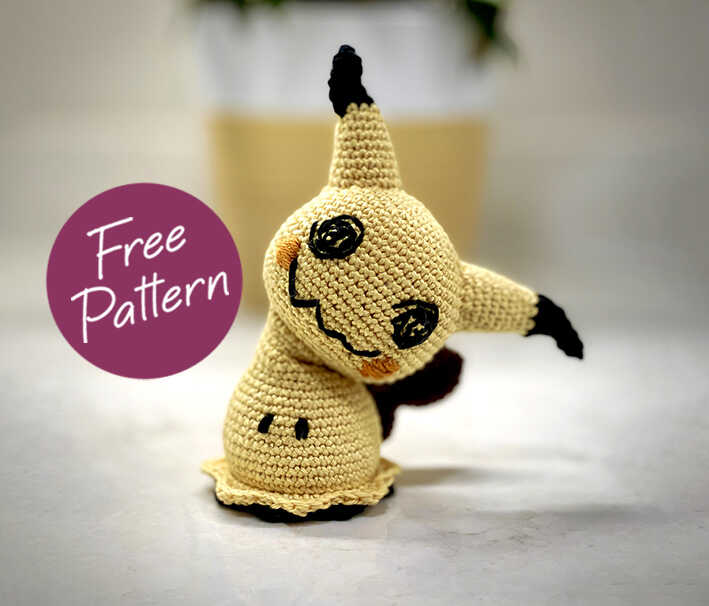 Amigurumi Mimikyu Pokemon Crochet Free Pattern - Free Crochet Patterns