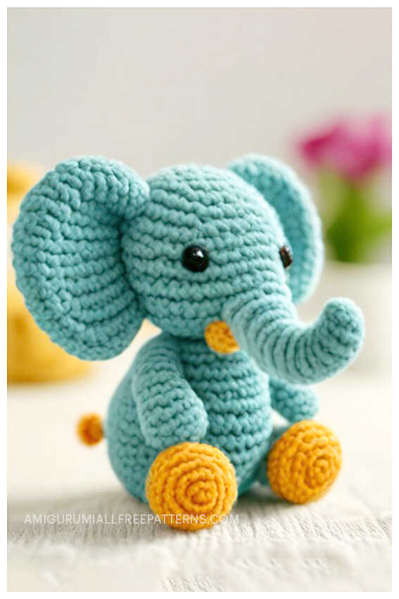 Crochet Elephant Amigurumi Free Pattern - Free Crochet Patterns