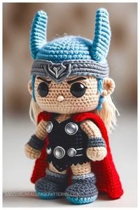 Crochet Thor Amigurumi Free Pattern