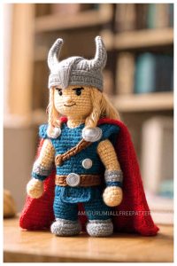 Crochet Thor Amigurumi Free Pattern