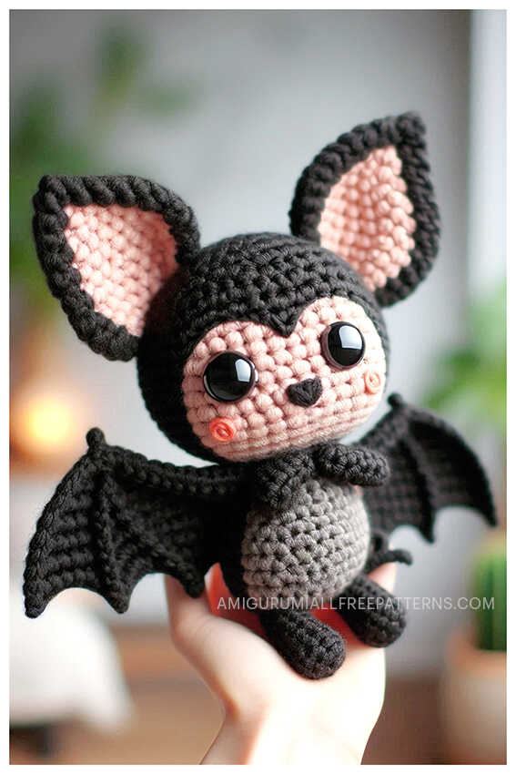 Crochet Bat Amigurumi Free Pattern - Free Crochet Patterns