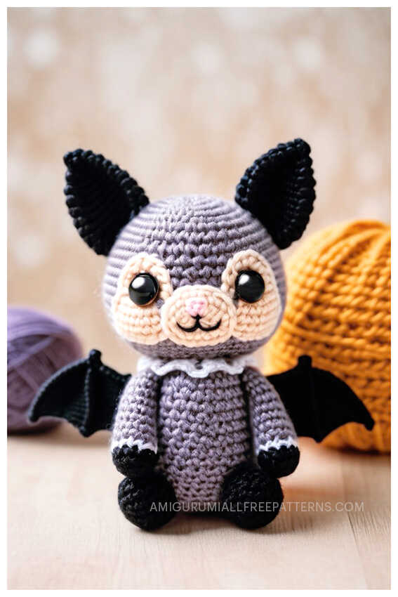 Crochet Bat Amigurumi Free Pattern - Free Crochet Patterns