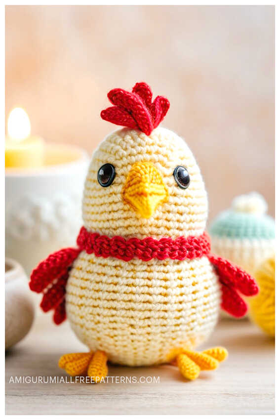 Amigurumi Chicken Crochet Free Pattern - Free Crochet Patterns