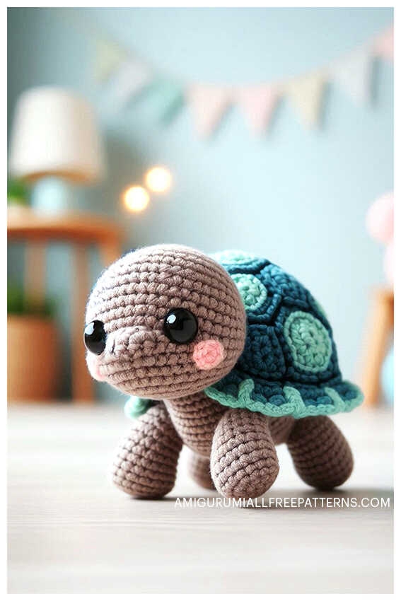 Free Crochet Turtle Amigurumi Pattern - Free Crochet Patterns