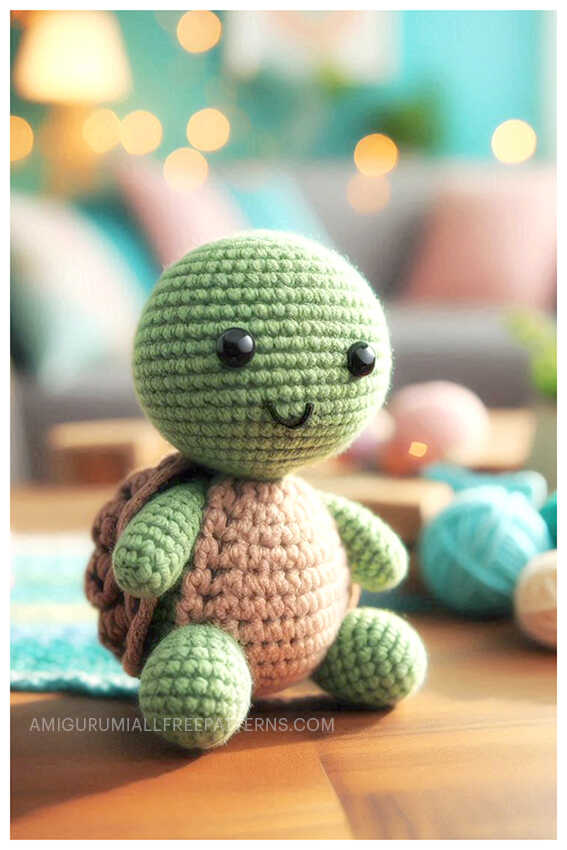 Free Crochet Turtle Amigurumi Pattern - Free Crochet Patterns