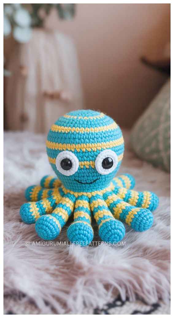 Crochet Octopus Amigurumi Free Pattern