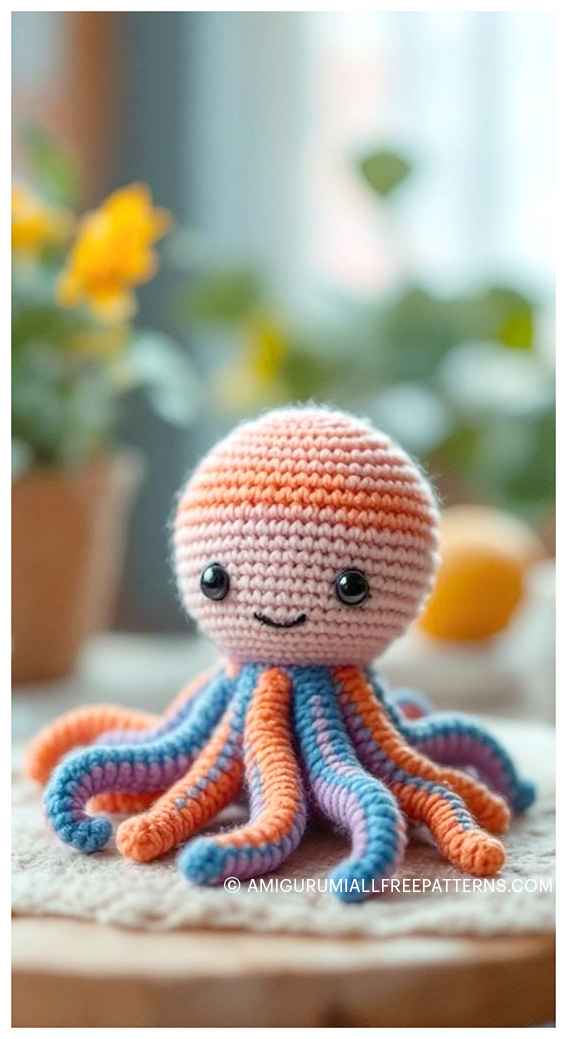 Crochet Octopus Amigurumi Free Pattern