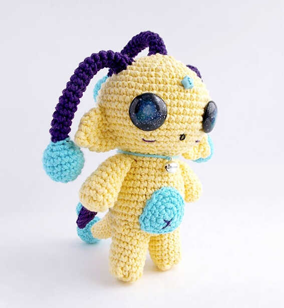 Cute Alien Friend Amigurumi Free Crochet Pattern