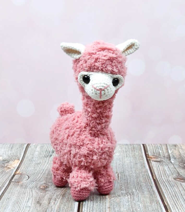alpaca amigurumi crochet cute plush toy free pattern