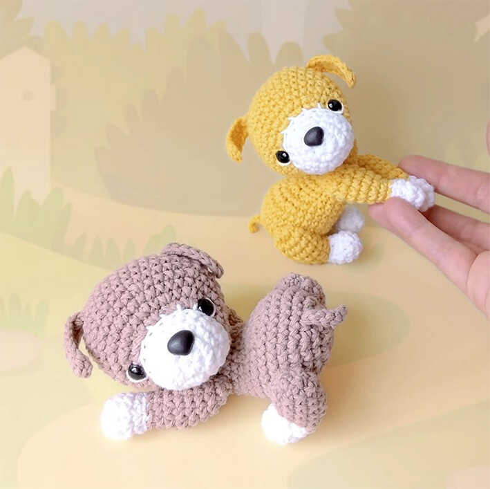 Cute Puppy Amigurumi Free Crochet Pattern You’ll Love