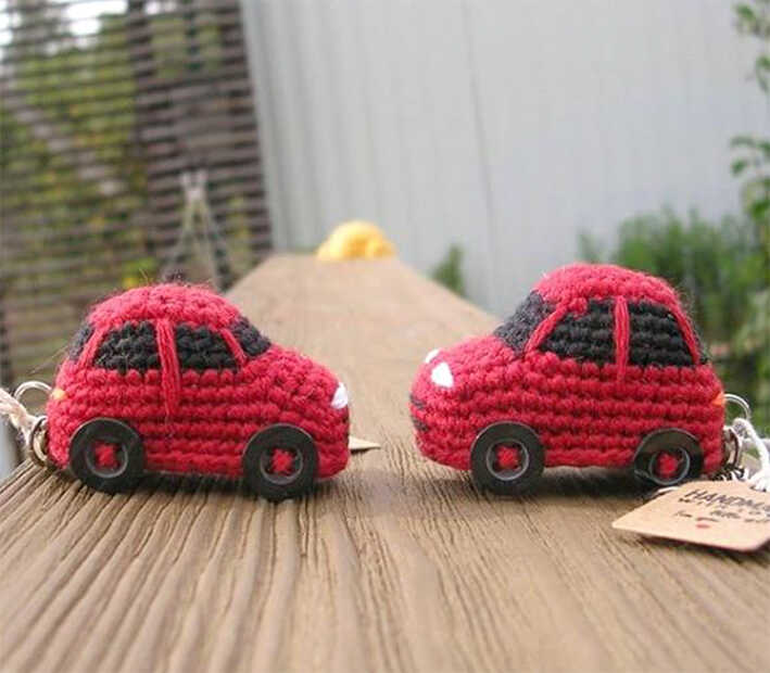 Cute Car Amigurumi Free Crochet Pattern For Gifts
