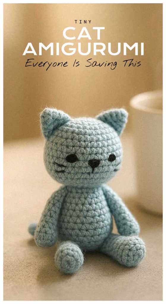 cute cat amigurumi crochet toy small plush everyone is saving this idea