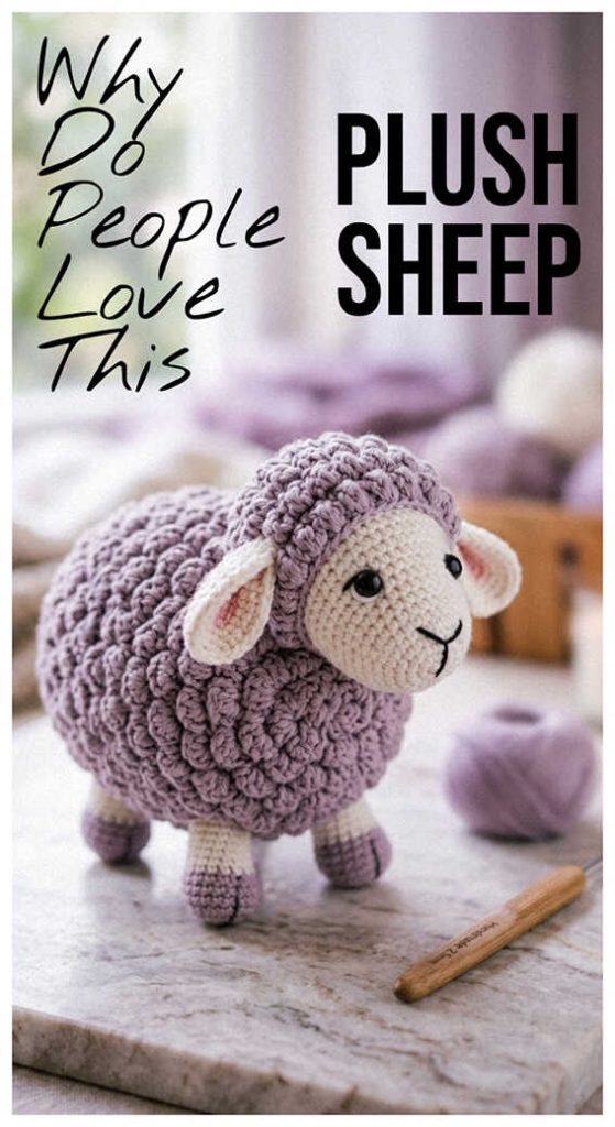 plush sheep amigurumi crochet cute soft toy why do people love this idea